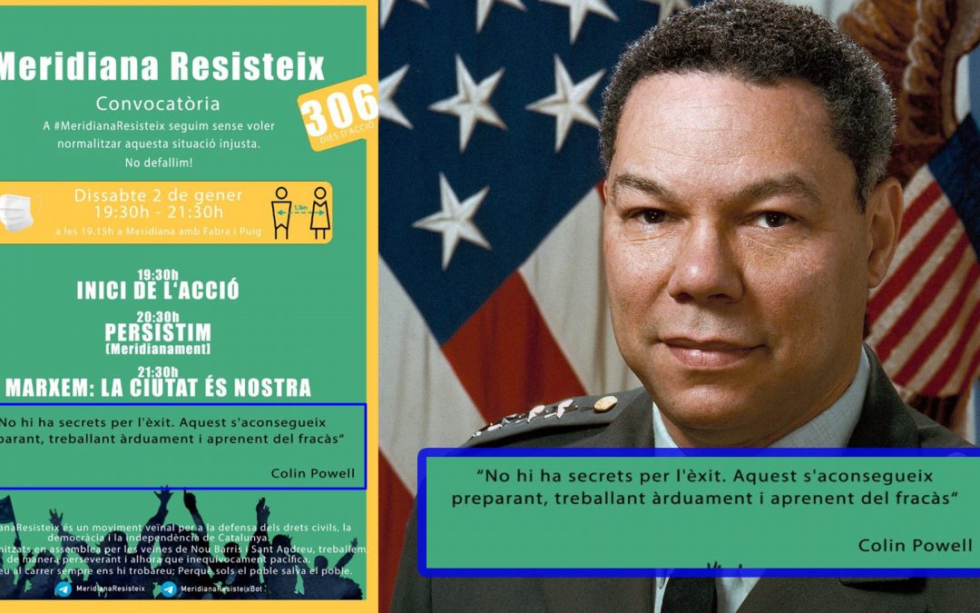 Colin Powell Meridiana resisteix