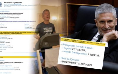 Interior malbarata 2.770 euros en una cinta de córrer per a la casa de Marlaska Twitter ha difós el document oficial de l'operació que beneficia el ministre, implicat en els casos de tortura denunciats per Estrasburg