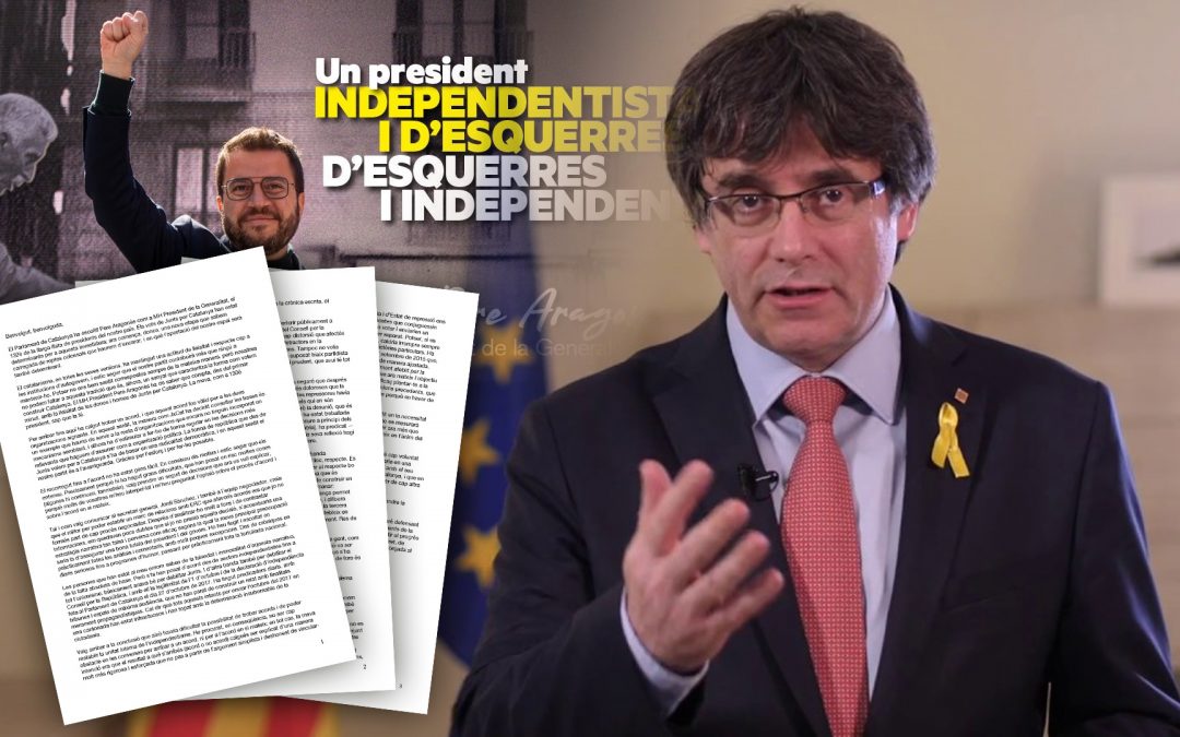 Carles Puigdemont Carta a la militancia