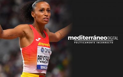 Mediterráneo Digital critica que una atleta negra es compri un cotxe de 50.000 euros Ana Peleteiro respon a Twitter amb una cita sobre l'enveja mentre  el pamflet ultra es vanta de rècords d'audiència