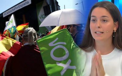 Un micròfon obert traeix la representant de Vox Joves Barcelona Elsa Almeda lamenta no poder elogiar Franco i en directe criminalitza els avortaments després d'una violació