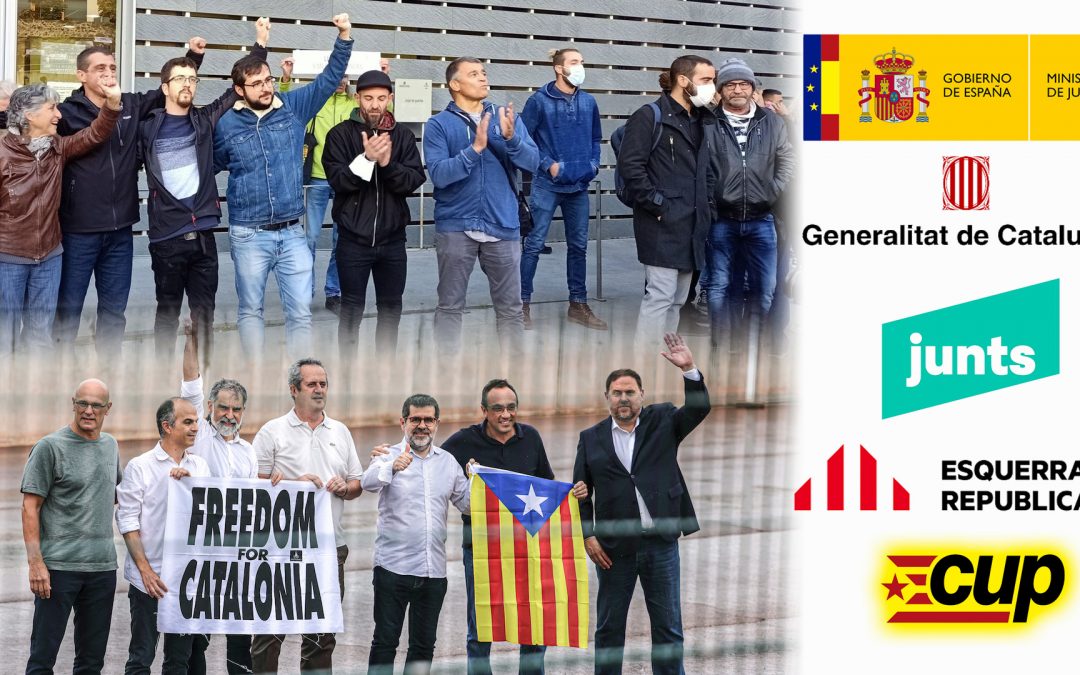 9 Lledoners-presos politics-MJU-Generalitat-CUP-ERC-Junts
