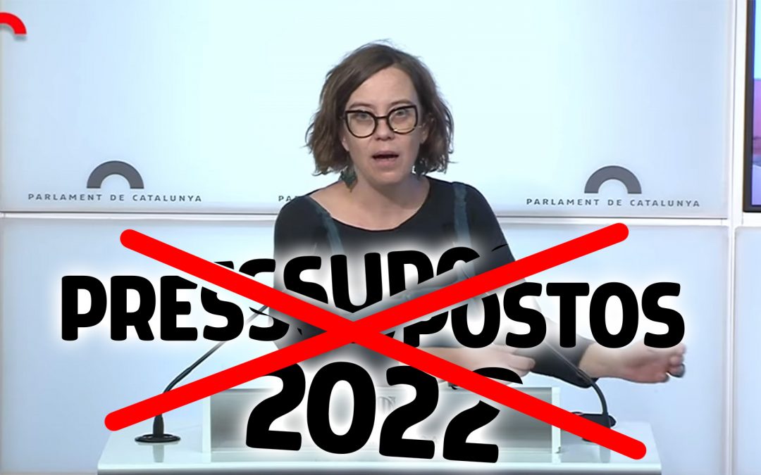 Eulalia Reguant - pressupostos 2022