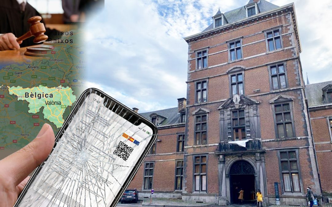 Un tribunal de Valònia (Bèlgica) declara il·legal el passaport covid El considera desproporcionat i probablement contrari a la legislació europea i imposa una sanció de 5.000 euros diaris al govern regional