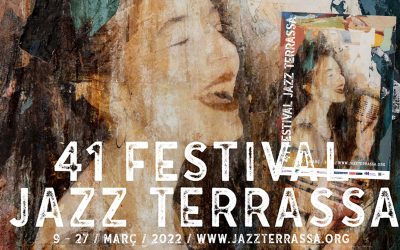 El Festival Jazz Terrassa revela la imatge oficial de la 41a edició El cartell, que aviat presidirà la ciutat, se centra en la figura d'una cantant anònima