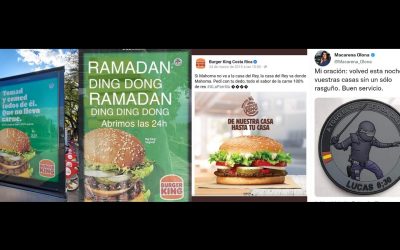 La pressió del nacionalcatolicisme obliga Burger King a retirar una campanya publicitària a Sevilla per presumptes ofenses a la religió L'empresa de 'fast food' també demana perdó a Twitter pel missatge promocional amb reminiscències bíbliques de l'hamburguesa vegetariana